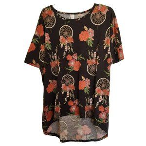 Dreamcatcher long Shirt hi lo mini dress